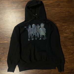 HotTopic Super Soft Horror Movie Characters Hoodie
